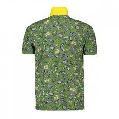 SUN 68 POLO FANTASIA ALL-OVER Verde -Strada Moda sun 68 a32128 polo full print casual uomo 044863201 1923 2