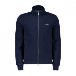 SUN 68 FELPA FULL ZIP MINI LOGO Blu