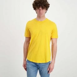 SUN 68 T-SHIRT COTONE FIAMMATO LOGO -Strada Moda sun 68 t32112 t shirt cotone fiammato logo casual uomo 044863901 40 2