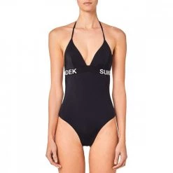 SUNDEK COSTUME INTERO LOGO GABRIELA DONNA Nero