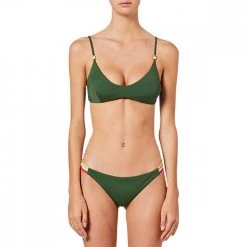 SUNDEK BIKINI BRALETTE E SILP BRASILIANO DONNA Verde