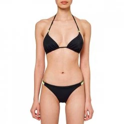 SUNDEK BIKINI TRIANGOLO E SLIP BRASILIANO DONNA Nero