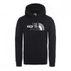 THE NORTH FACE FELPA CON CAPPUCCIO DREW PEAK Nero -Strada Moda the north face nf00ahjykx7 felpa con cappuccio drew peak street style uomo 041433201 kx7 1