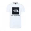 THE NORTH FACE T-SHIRT LOGO BOX BAMBINO Bianco