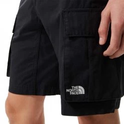 THE NORTH FACE BERMUDA CARGO ANTICLINE Nero -Strada Moda the north face nf0a55b6jk3 bermuda anticline cargo street style uomo 044758301 jk3 5