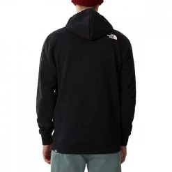 THE NORTH FACE FELPA CON CAPPUCCIO FINE -Strada Moda the north face nf0a5icxjk3 felpa con cappuccio fine street style uomo 043170301 jk3 4