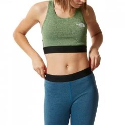 THE NORTH FACE REGGISENO MOUNTAIN ATHLETICS DONNA Verde -Strada Moda the north face nf0a5if86q2 reggiseno mountain athletics donna abbigliamento montagna donna 044856001 6q2 3