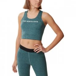 THE NORTH FACE TOP MOUNTAIN ATHLETICS DONNA Blu -Strada Moda the north face nf0a5if95w9 top tanklette donna abbigliamento montagna donna 044856101 5w9 3