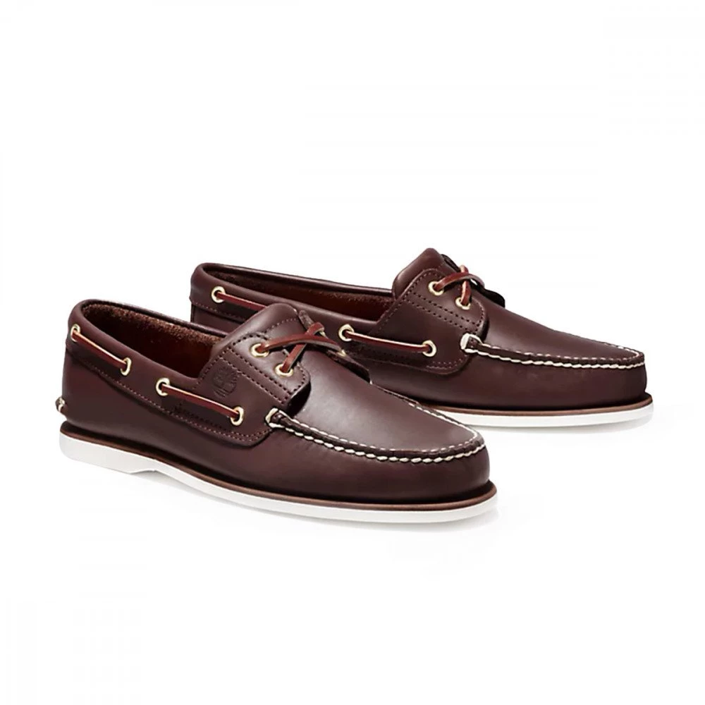 TIMBERLAND CLASSIC 2-EYE BOAT Marrone 7 TIMBERLAND CLASSIC 2-EYE BOAT Marrone - immagine 5
