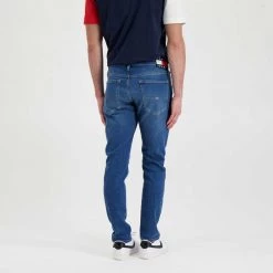 TOMMY JEANS JEANS SLIM SCANTON YOUNG Blu -Strada Moda tommy jeans dm0dm12083 jeans slim scanton young casual uomo 045116301 1a5 5