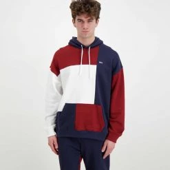 TOMMY JEANS FELPA CON CAPPUCCIO COLOR BLOCK Multicolor 10 TOMMY JEANS FELPA CON CAPPUCCIO COLOR BLOCK Multicolor -Strada Moda tommy jeans dm0dm12349 felpa con cappuccio color block casual uomo 045116901 c87 3