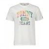 TOMMY JEANS T-SHIRT COLLEGIATE TIE DYE Bianco -Strada Moda tommy jeans dm0dm12411 t shirt collegiate tie dye casual uomo 045117401 ybr 1