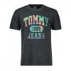 TOMMY JEANS T-SHIRT COLLEGIATE TIE DYE Nero