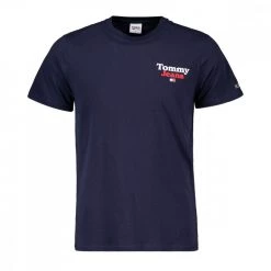 TOMMY JEANS T-SHIRT LOGO RETRO Blu