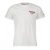 TOMMY JEANS T-SHIRT LOGO RETRO Bianco -Strada Moda tommy jeans dm0dm13293 t shirt back graphic casual uomo 045112201 ybr 1