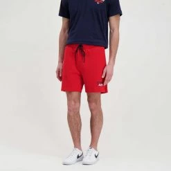 TOMMY JEANS BERMUDA ENTRY GRAPHIC SHORT Rosso -Strada Moda tommy jeans dm0dm13342 bermuda entry graphic short casual uomo 045112401 xnl 3