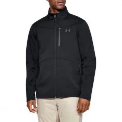 UNDER ARMOUR GIACCA COLDGEAR® SHIELD Nero -Strada Moda under armour 1321438 giacca coldgear shield abbigliamento training e palestra uomo 044897301 001 3