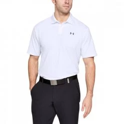 UNDER ARMOUR POLO PERFORMANCE 2.0 Bianco -Strada Moda under armour 1342080 polo performance 2 0 abbigliamento golf uomo 038364901 0100 3