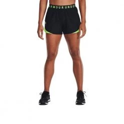 UNDER ARMOUR SHORT PLAY-UP 3.0 DONNA Nero -Strada Moda under armour 1344552 short play up 3 0 donna abbigliamento training e palestra donna 044896701 041 3