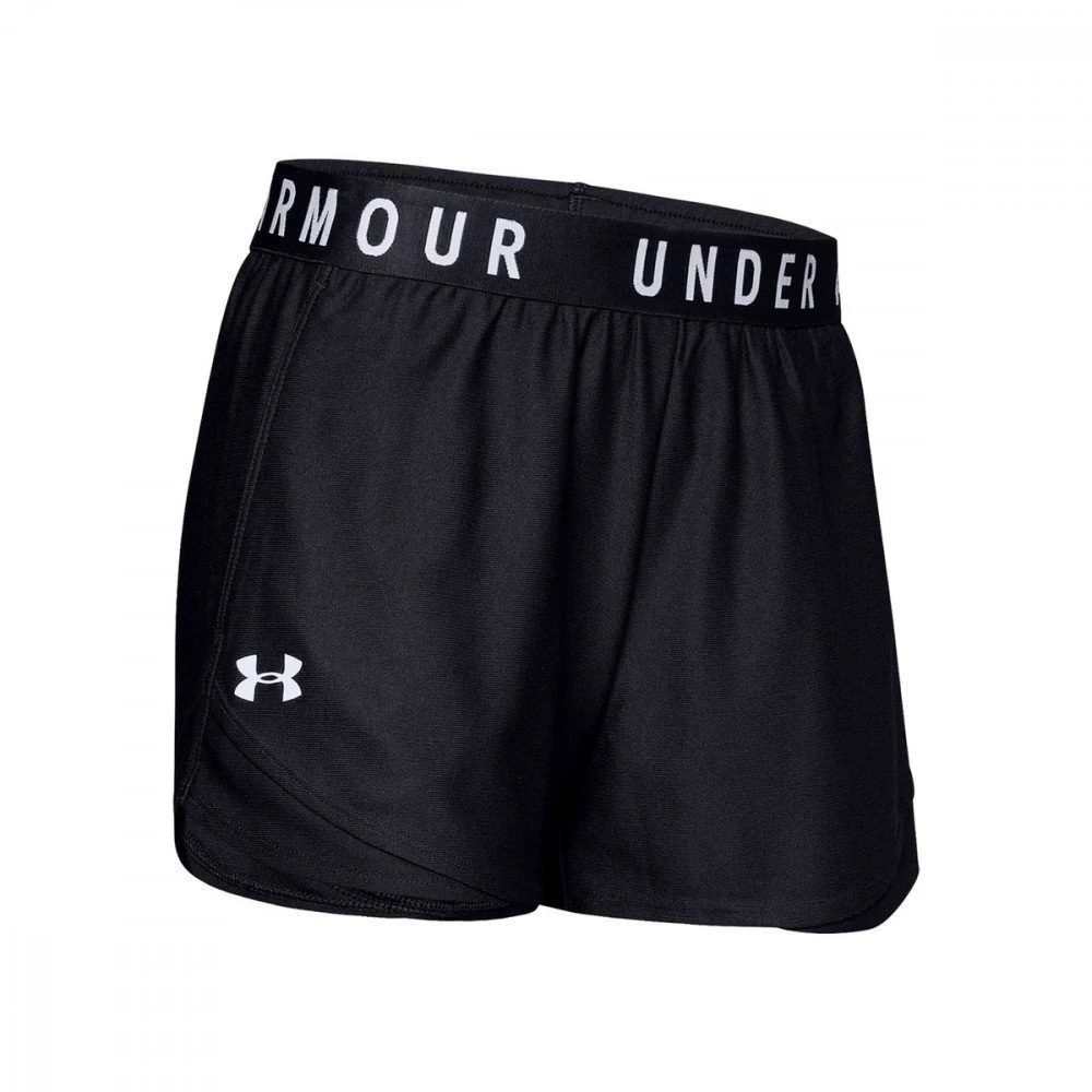 UNDER ARMOUR SHORT PLAY UP 3" DONNA Nero