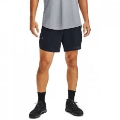 UNDER ARMOUR SHORT TRAINING STRETCH Nero -Strada Moda under armour 1356862 ua training stretch 7in sts abbigliamento training e palestra uomo 043979801 001 3