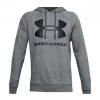 UNDER ARMOUR FELPA CON CAPPUCCIO BIG LOGO Grigio 1 UNDER ARMOUR FELPA CON CAPPUCCIO BIG LOGO Grigio -Strada Moda under armour 1357093 felpa con cappuccio big logo abbigliamento training e palestra uomo 045169701 012 1