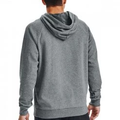 UNDER ARMOUR FELPA CON CAPPUCCIO BIG LOGO Grigio -Strada Moda under armour 1357093 felpa con cappuccio big logo abbigliamento training e palestra uomo 045169701 012 4