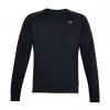 UNDER ARMOUR FELPA GIROCOLLO RIVAL FLEECE Nero -Strada Moda under armour 1357096 felpa girocollo rival fleece abbigliamento training e palestra uomo 042045001 001 1