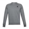UNDER ARMOUR FELPA GIROCOLLO RIVAL FLEECE Grigio 2 UNDER ARMOUR FELPA GIROCOLLO RIVAL FLEECE Grigio -Strada Moda under armour 1357096 felpa girocollo rival fleece abbigliamento training e palestra uomo 042045201 012 1
