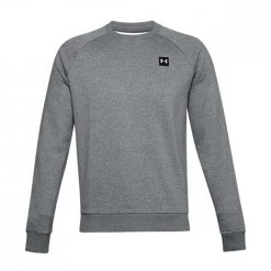UNDER ARMOUR FELPA GIROCOLLO RIVAL FLEECE Grigio