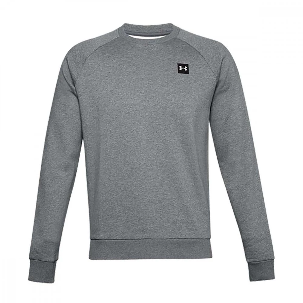 UNDER ARMOUR FELPA GIROCOLLO RIVAL FLEECE Grigio 3 UNDER ARMOUR FELPA GIROCOLLO RIVAL FLEECE Grigio