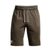 UNDER ARMOUR SHORT RIVAL TERRY Verde -Strada Moda under armour 1361631 short rival terry abbigliamento training e palestra uomo 044900101 361 1