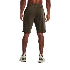 UNDER ARMOUR SHORT RIVAL TERRY Verde -Strada Moda under armour 1361631 short rival terry abbigliamento training e palestra uomo 044900101 361 4