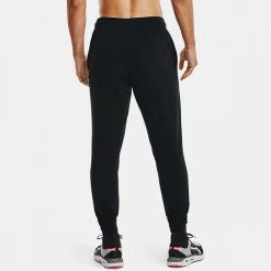 UNDER ARMOUR PANTALONI JOGGER RIVAL TERRY Nero -Strada Moda under armour 1361642 pantaloni jogger rival terry abbigliamento training e palestra uomo 042864301 001 4