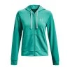 UNDER ARMOUR FELPA ZIP RIVAL TERRY DONNA Verde