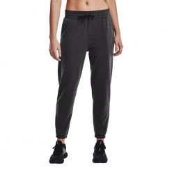 UNDER ARMOUR PANTALONI CON POLSINO RIVAL TERRY DONNA Grigio 9 UNDER ARMOUR PANTALONI CON POLSINO RIVAL TERRY DONNA Grigio -Strada Moda under armour 1369854 rival terry jogger abbigliamento training e palestra donna 046617701 010 3