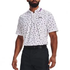 UNDER ARMOUR UA ISO-CHILL FLORAL POLO 10 UNDER ARMOUR UA ISO-CHILL FLORAL POLO -Strada Moda under armour 1370091 ua iso chill floral polo abbigliamento golf uomo 045102901 0100 3