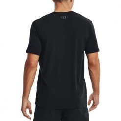 UNDER ARMOUR T-SHIRT BBALL BRANDED WORDMARK Nero -Strada Moda under armour 1370233 t shirt bball branded wordmark abbigliamento basket uomo 044616601 001 4