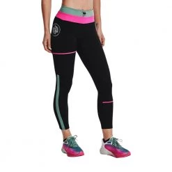 UNDER ARMOUR LEGGINGS RUN ANYWHERE DONNA Nero -Strada Moda under armour 1370342 leggings run anywhere donna abbigliamento running donna 044944501 001 3