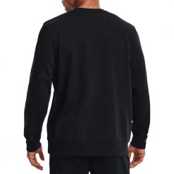 UNDER ARMOUR FELPA GIROCOLLO LOGO RIVAL TERRY Nero 10 UNDER ARMOUR FELPA GIROCOLLO LOGO RIVAL TERRY Nero -Strada Moda under armour 1370391 felpa girocollo logo rival terry abbigliamento training e palestra uomo 044904101 001 4