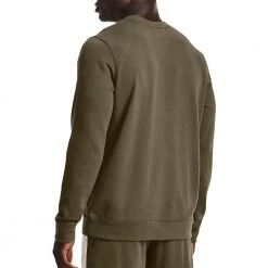 UNDER ARMOUR FELPA GIROCOLLO LOGO RIVAL TERRY Verde 10 UNDER ARMOUR FELPA GIROCOLLO LOGO RIVAL TERRY Verde -Strada Moda under armour 1370391 felpa girocollo logo rival terry abbigliamento training e palestra uomo 044904201 361 4