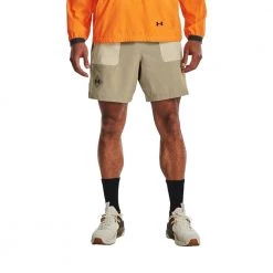 UNDER ARMOUR SHORT WOVEN TERRAIN Beige -Strada Moda under armour 1370411 short woven terrain abbigliamento training e palestra uomo 044904401 279 3