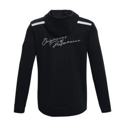 UNDER ARMOUR FELPA GIROCOLLO SUMMIT KNIT Nero -Strada Moda under armour 1370415 felpa summit knit abbigliamento training e palestra uomo 044904501 001 2