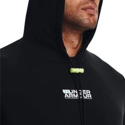 UNDER ARMOUR FELPA GIROCOLLO SUMMIT KNIT Nero -Strada Moda under armour 1370415 felpa summit knit abbigliamento training e palestra uomo 044904501 001 5