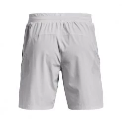 UNDER ARMOUR SHORT WOVEN UNDERPRINT Grigio -Strada Moda under armour 1370416 short woven underprint abbigliamento training e palestra uomo 044904701 014 2