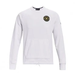 UNDER ARMOUR FELPA GIROCOLLO PROJECT ROCK Bianco
