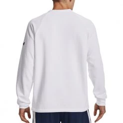 UNDER ARMOUR FELPA GIROCOLLO PROJECT ROCK Bianco -Strada Moda under armour 1370452 felpa girocollo pjt rock abbigliamento training e palestra uomo 044905201 100 4