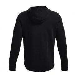 UNDER ARMOUR FELPA CON CAPPUCCIO PROJECT ROCK TERRY Nero -Strada Moda under armour 1370458 felpa con cappuccio project rock abbigliamento training e palestra uomo 044905601 001 2