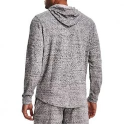 UNDER ARMOUR FELPA CON CAPPUCCIO PROJECT ROCK Bianco -Strada Moda under armour 1370458 felpa con cappuccio project rock abbigliamento training e palestra uomo 044905701 112 4