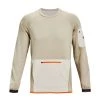 UNDER ARMOUR FELPA LEGGERA TERRAIN CREW Beige